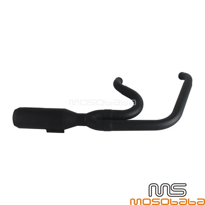 Exhaust System  Into 1 for Harley Dyna Wide Glide FXDWG, Street Bob FXDB (2006-2017)