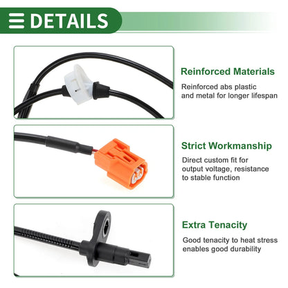 ABS Wheel Speed Sensor for Honda Accord 2 Door (2006-2007)