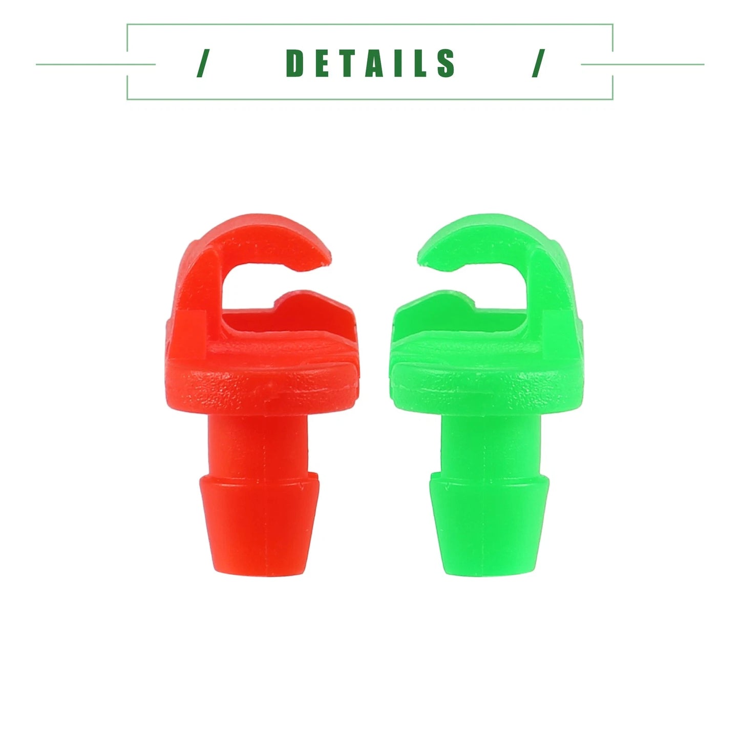 Tailgate Handle Rod Clips 6 x for Chevrolet Silverado (1999 - 2009)