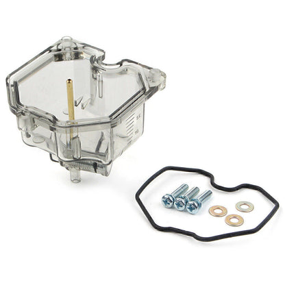 Tan Plastic Clear Carburetor Float Bowl Chamber for PZ 26/27/30/32mm Carb