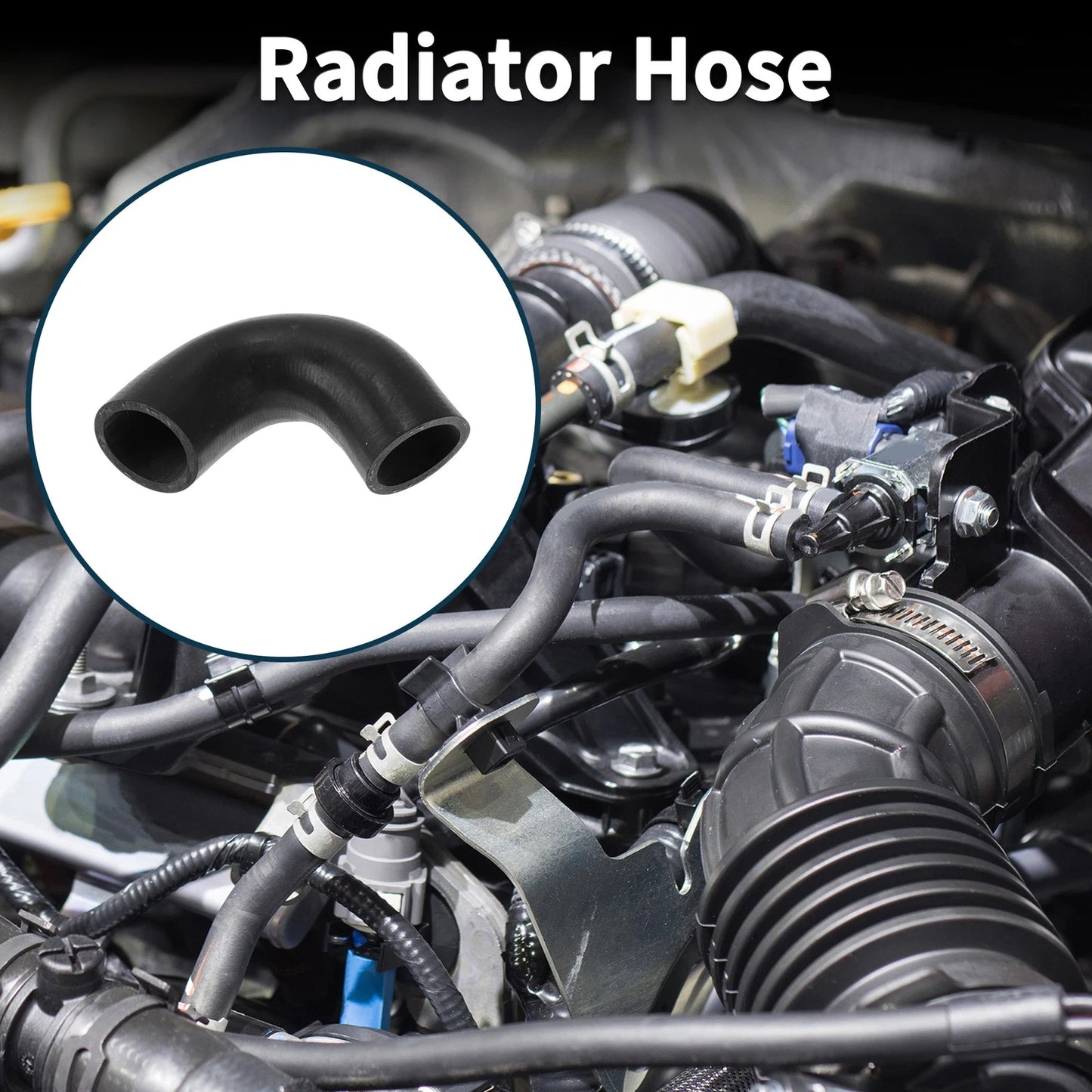 Radiator Hose for BMW 528i (1979-1981) Rubber Coolant Pipe