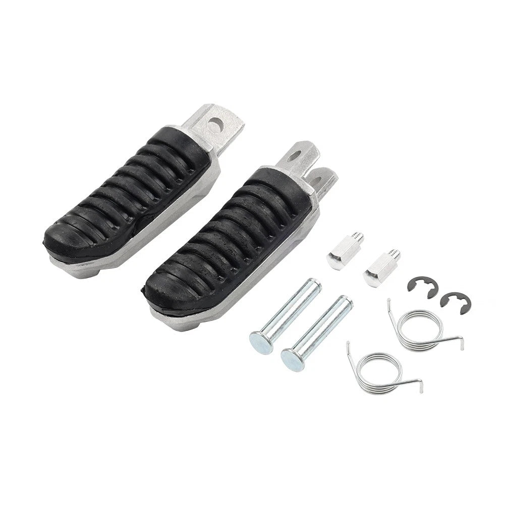 Black Front Rider Footpegs for Suzuki GSX1300R Hayabusa (2008-2012)