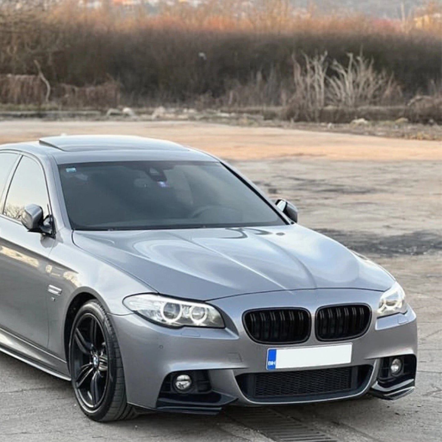 Front Bumper Side Splitter Cover for BMW F10 F11 (2011-2017)