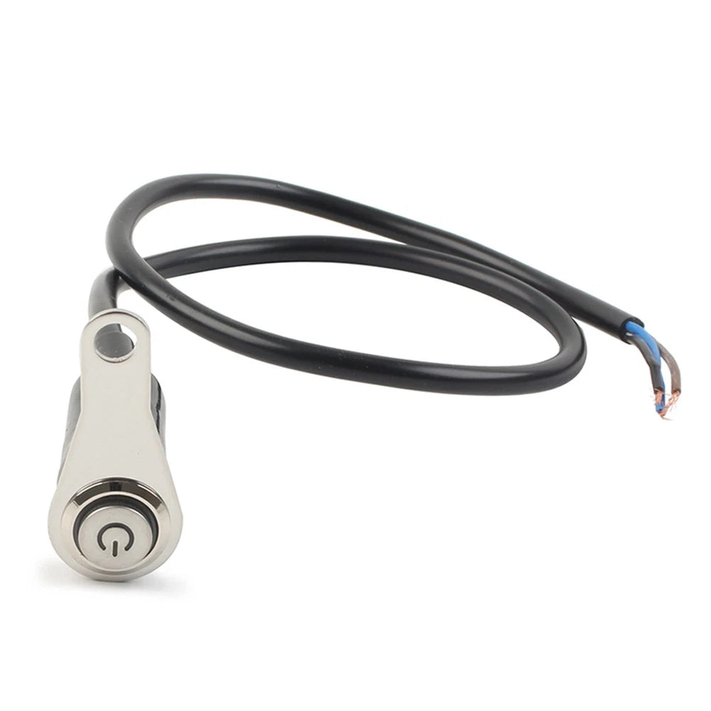 Red Push Button ON/OFF Switch for Motorcycle Handlebar Headlight Fog Light