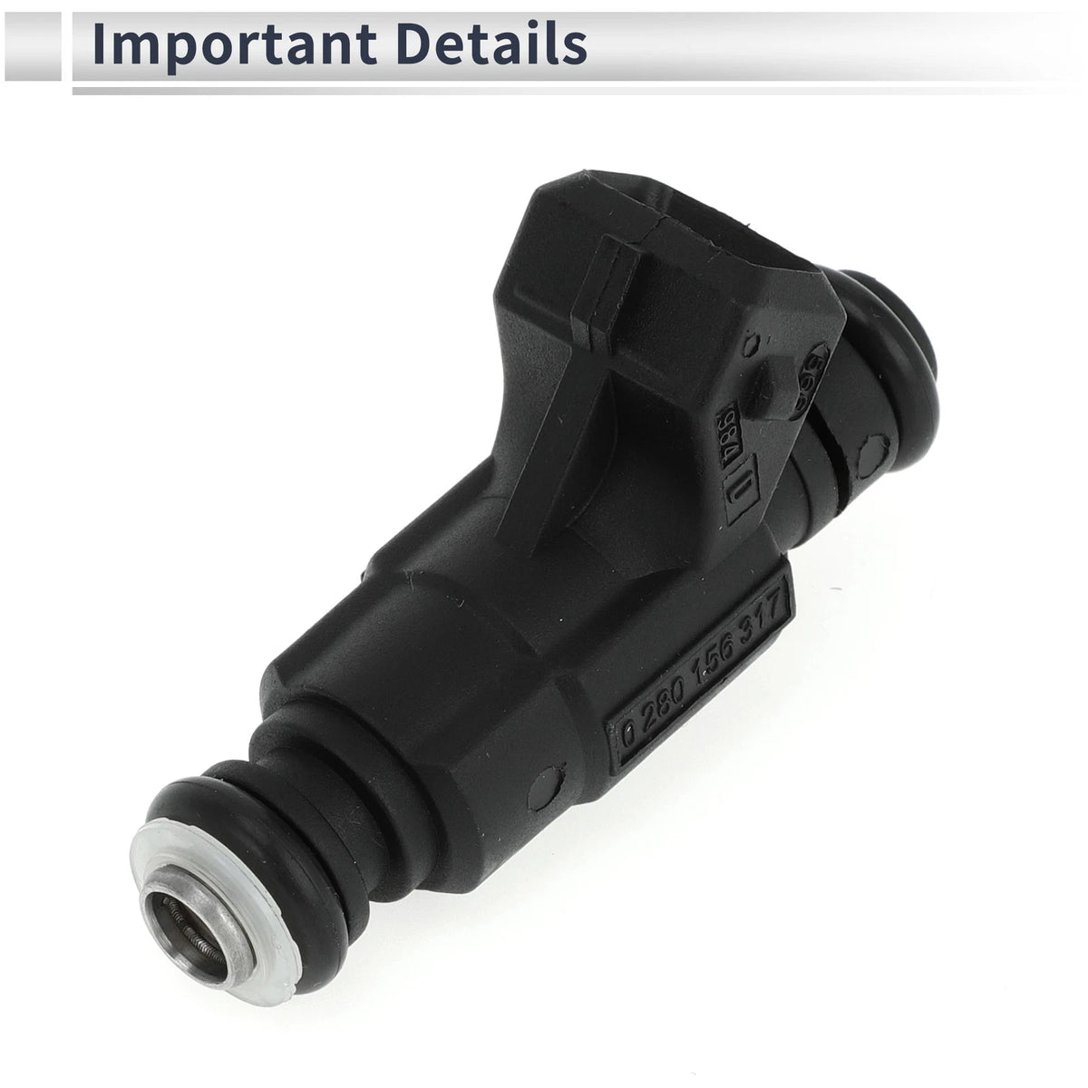 Fuel Injector for Honda Fit 1.4i 8v Flex (2004-2008) - 1 x Black