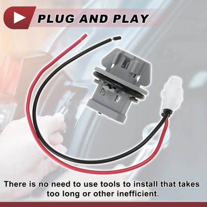 Rear Fog Light Socket Wiring for Toyota Land Cruiser (2017-2024)