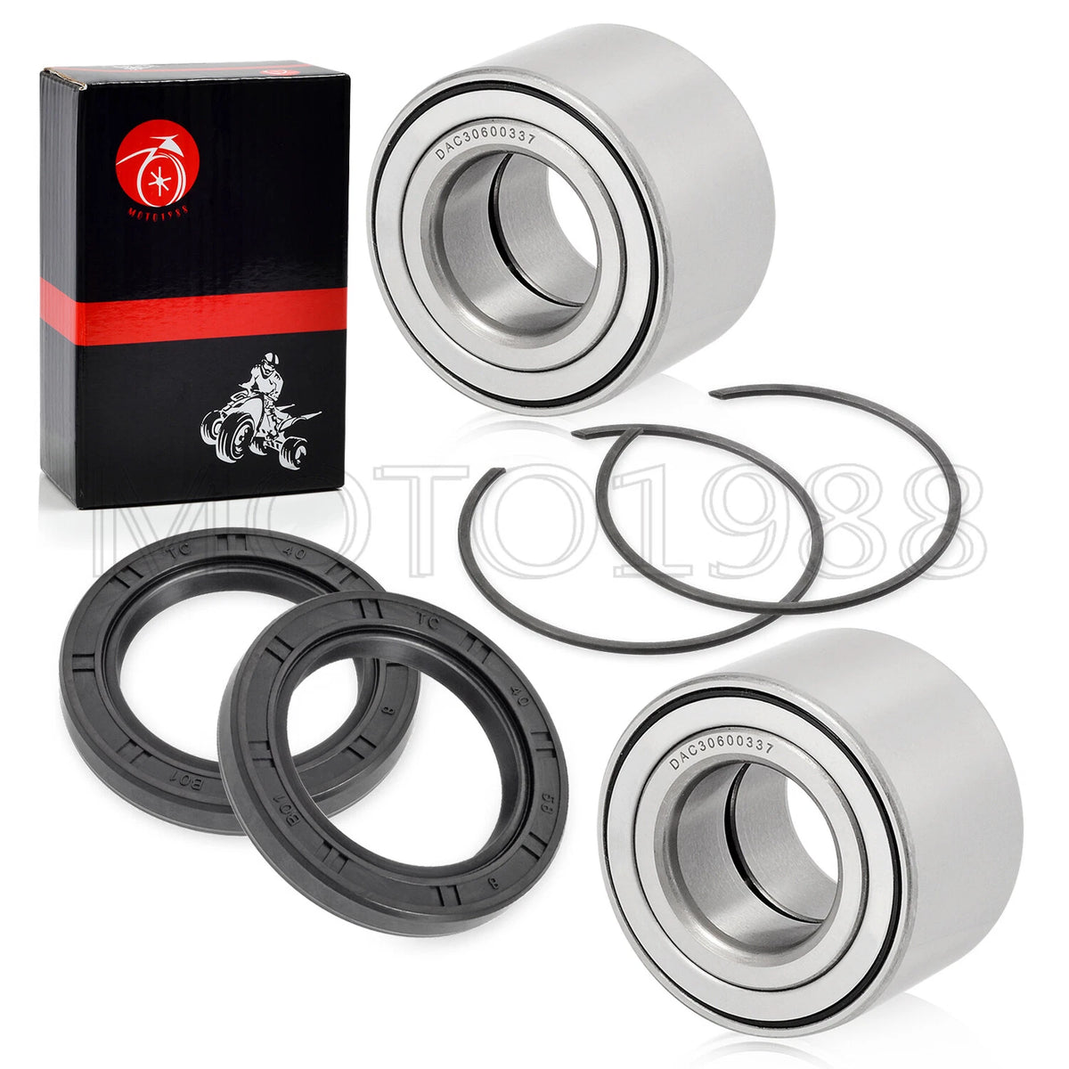 Wheel Bearings & Seals 2 x Can-Am Renegade/Commander/Maverick (2009–2021)