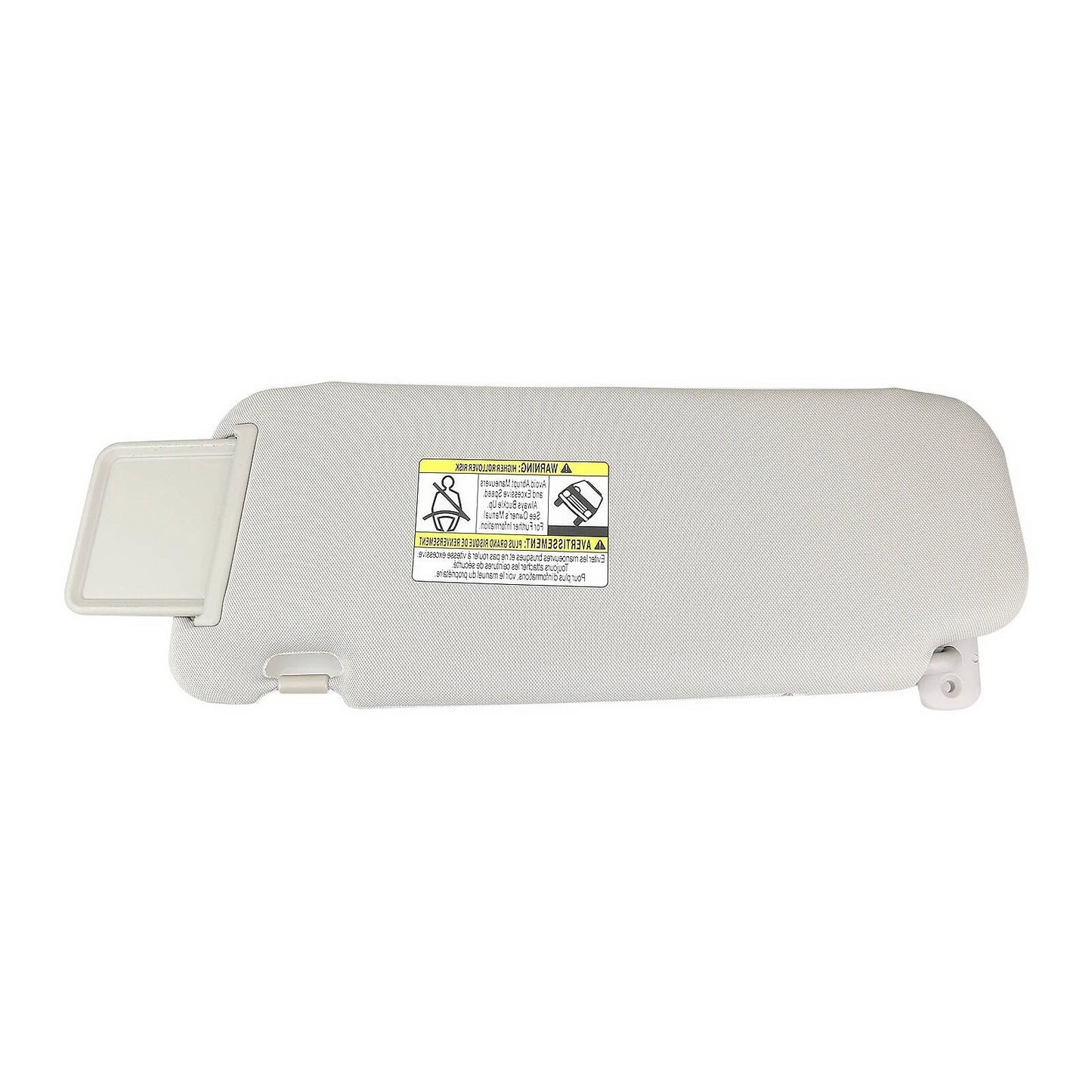 1x Gray Sun Visor for Mazda CX-9 (2010-2015) Right Passenger Side