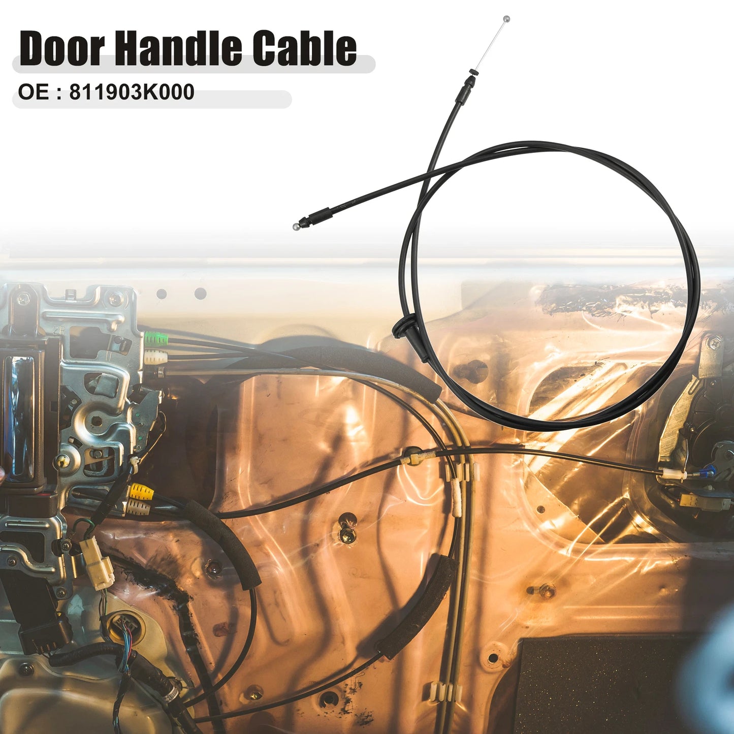Hood Release Cable for Hyundai Sonata (2006-2010)