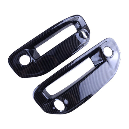 Carbon Fiber Front Fog Light Covers for Dodge Ram 1500 (2018-2022)