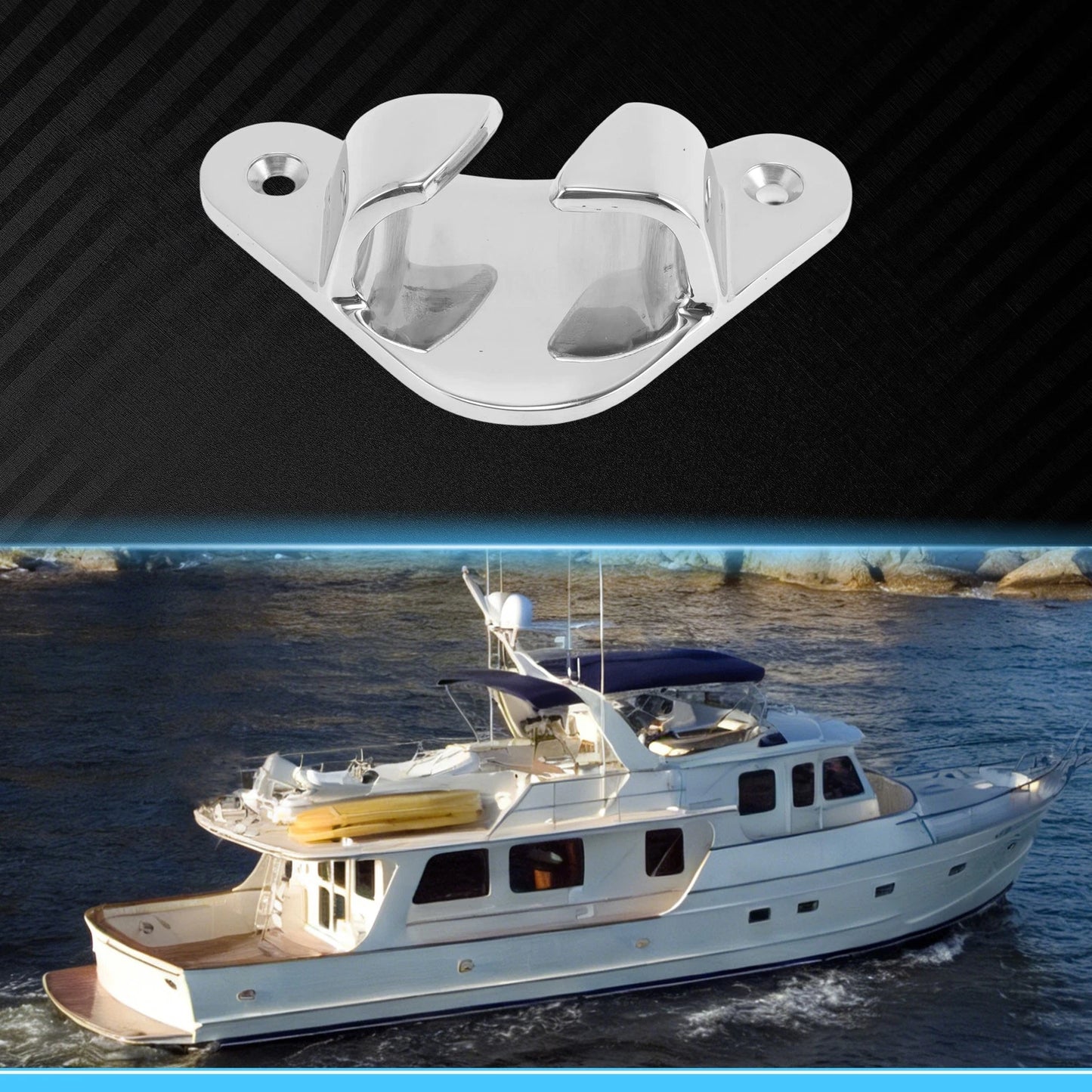 Bow Chock 316 Stainless Steel 103 mm for Boat