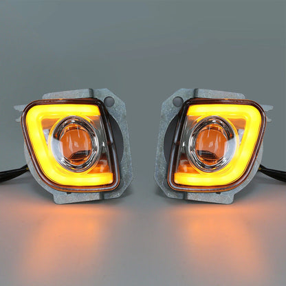 LED Rectangular Fog Lights for Honda Goldwing 1800 F6B GL1800 (2013-2017)