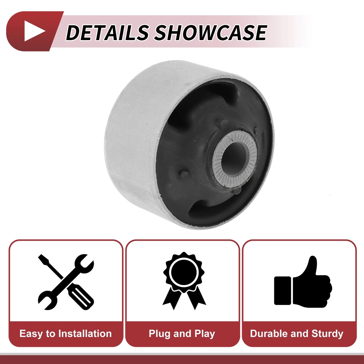 Front Lower Control Arm Bushing for Hyundai Santa Fe Tucson Sonata (2001-2023)