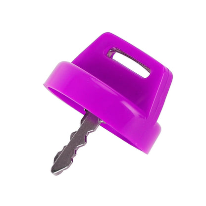 2 x Purple Key Covers for Polaris Scrambler, Sportsman, Ranger, Magnum