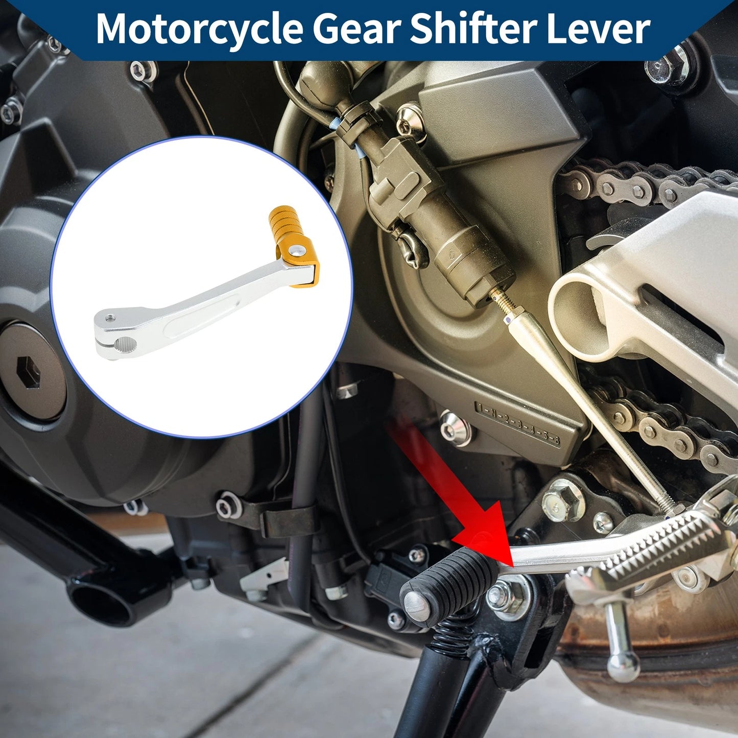 Fold Motorcycle Gear Shifter Lever for Honda CRF150F (2003–2017)
