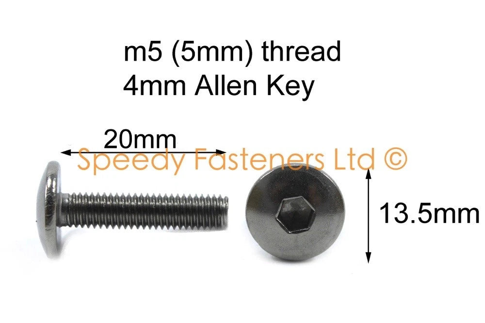 Stainless Steel Fairing Bolts m5 m6 for Honda CBR 600 900 Fireblade VTR VFR