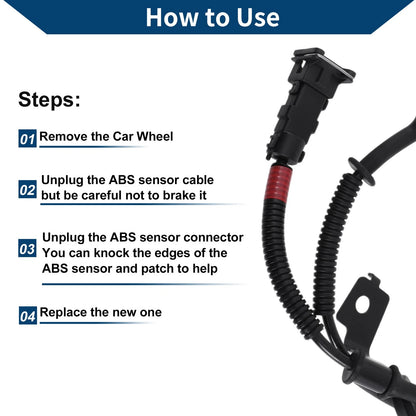 ABS Wheel Speed Sensor for Kia Soul (2010-2013)