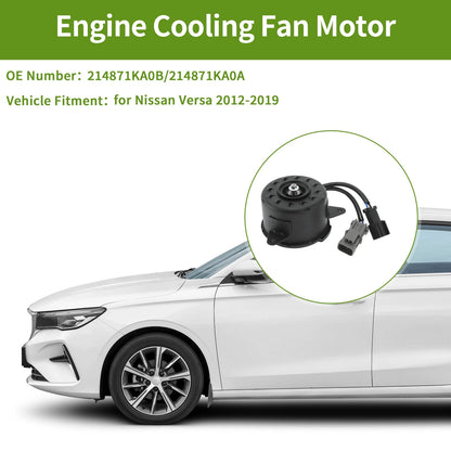 Radiator Fan Motor for Nissan Versa (2012-2019) 1 Pc