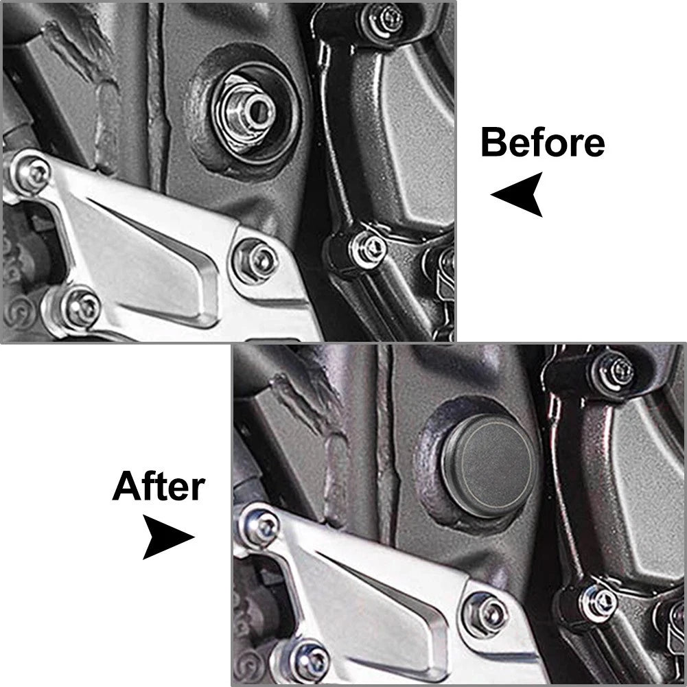 Frame Hole Cover Caps Set for YAMAHA Tenere 700 XTZ 2019-2021