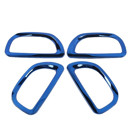 Blue Interior Door Handle Trim Cover for Toyota Corolla (2014-2018)