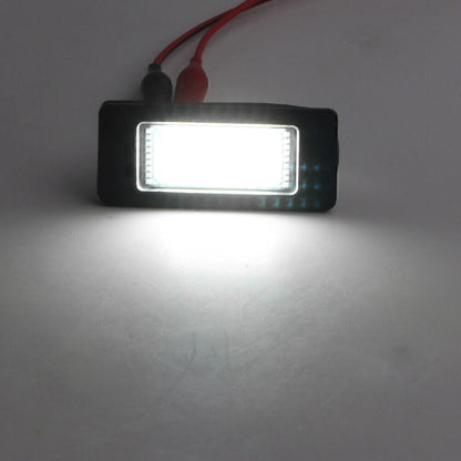 2 x 18 LED License Plate Lamps for Audi A4 Allroad (2010)