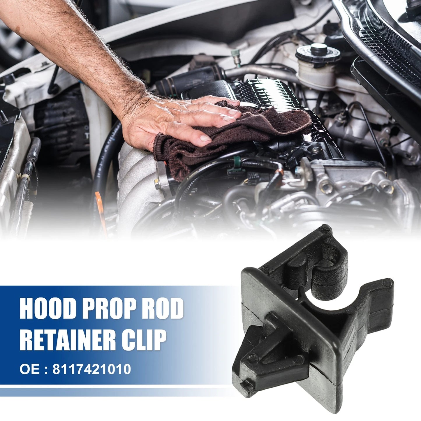 20 x Vehicle Hood Prop Rod Holders for Nissan Xterra (2005-2013)