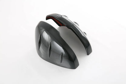ABS Carbon Fiber Rearview Mirror Trim Cover for 2022-2023 Honda Civic Sedan