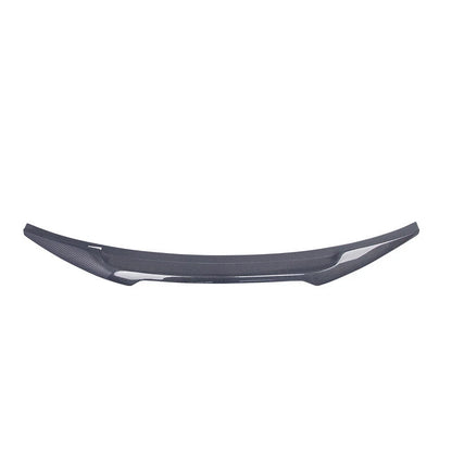 Fit For Audi A5 2009-2016 Carbon Fiber Rear Trunk Spoiler Wing M4 Style