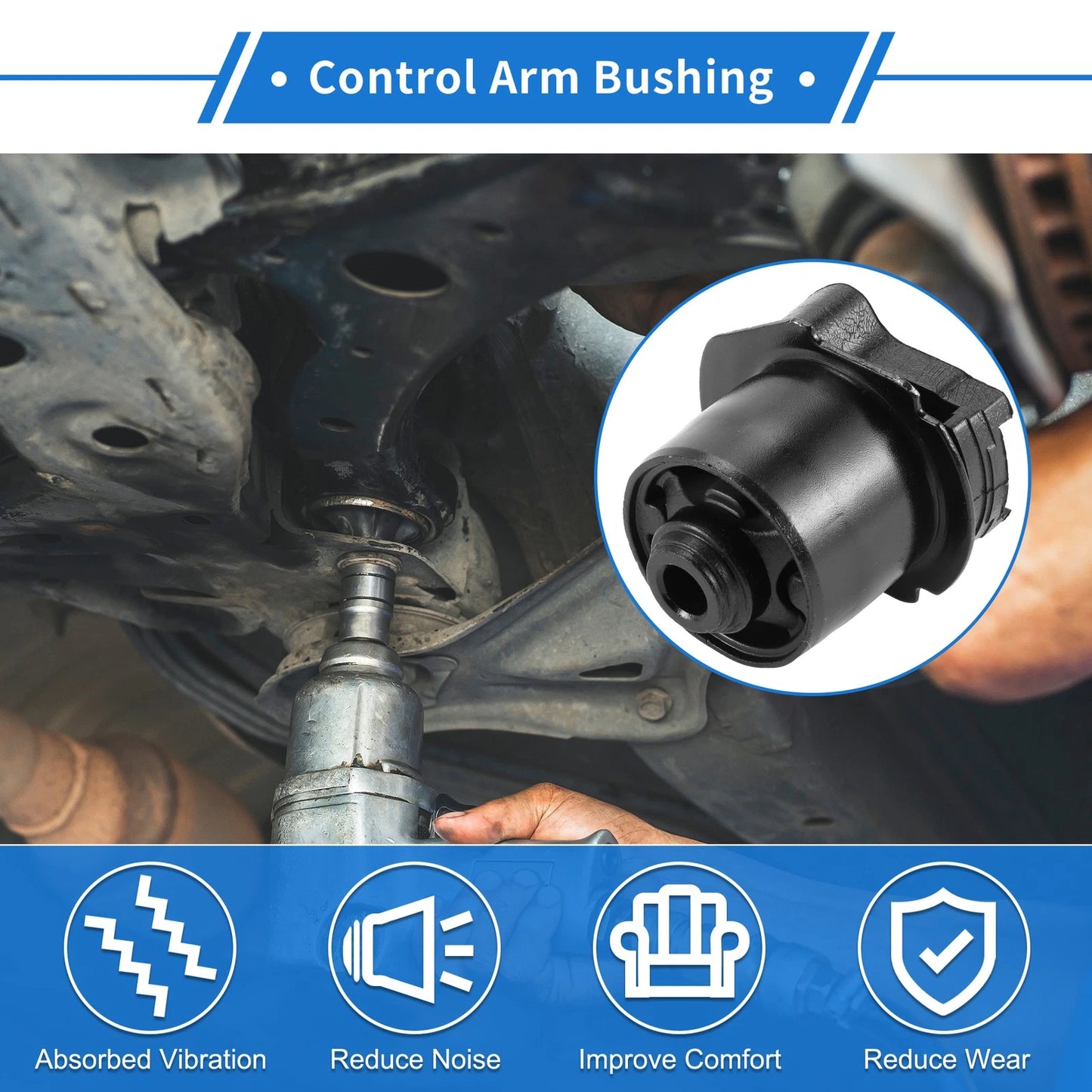 Rear Crossmember Bushing for Toyota Echo, Scion xa (2000-2006)