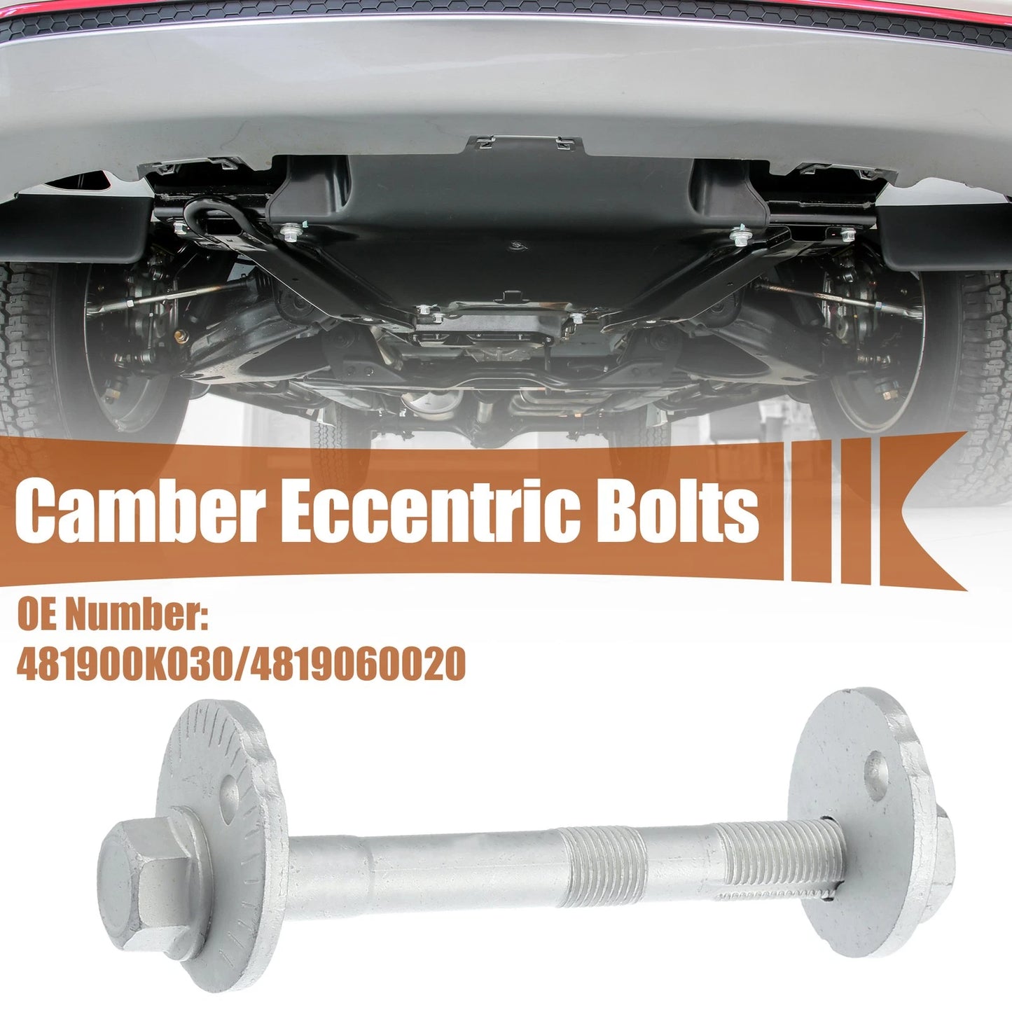 Eccentric Alignment Camber Bolt Set for Toyota FJ Cruiser (2006-2023)