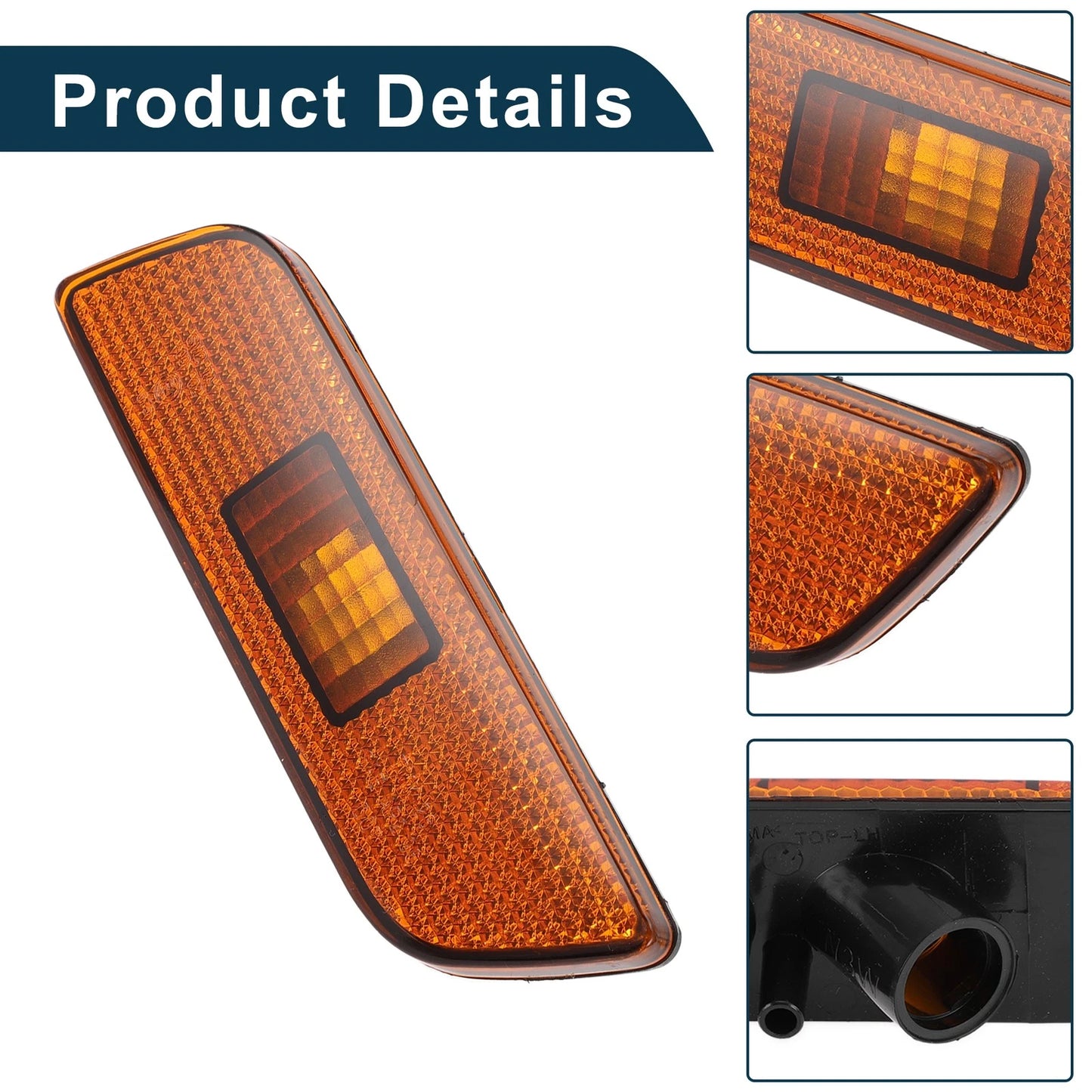Left Front Bumper Side Marker Light for Volvo S80 (2002-2006)