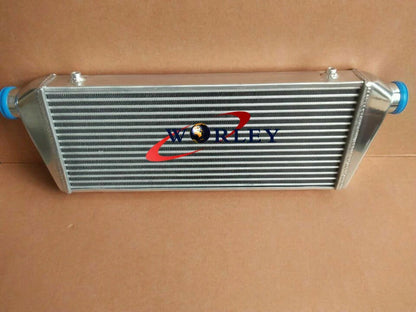 Universal Intercooler 550x230x50mm & 2.25" Aluminum Piping & Hose Kit