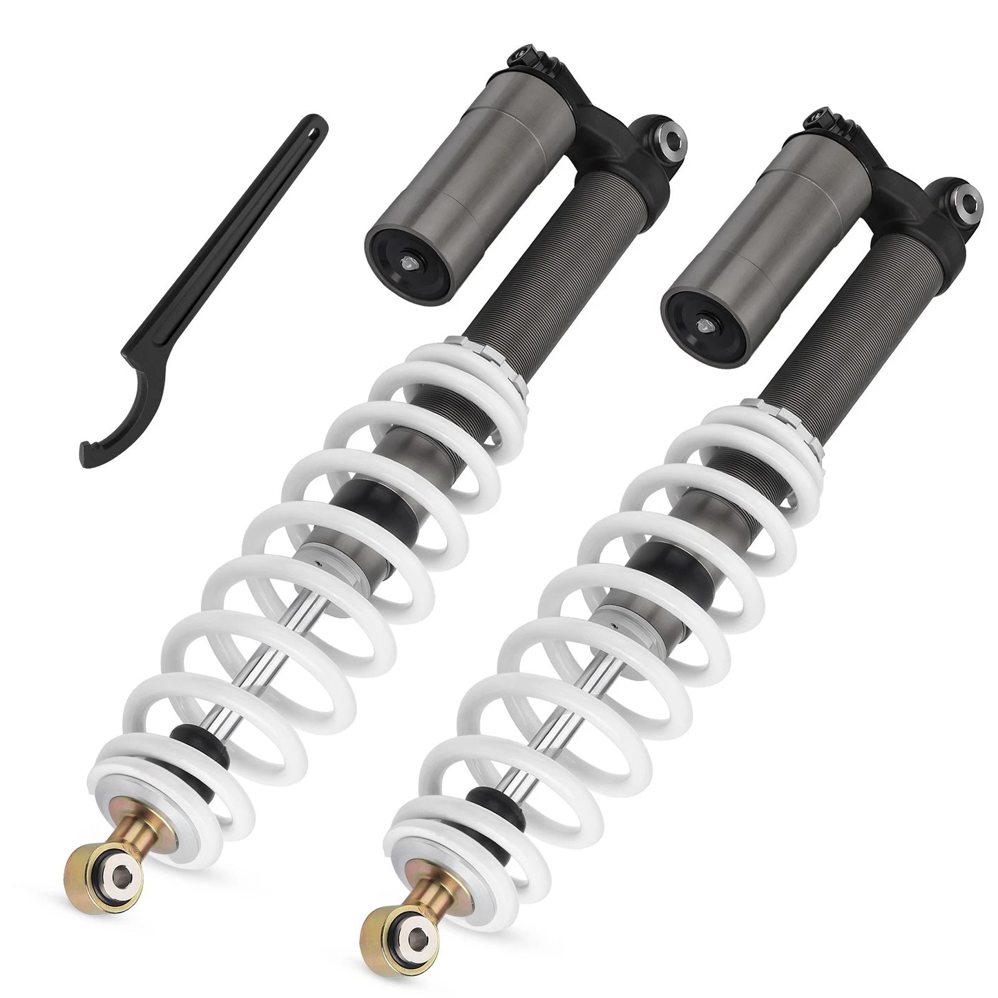 2 x Air Rear Shocks w/ Adjustable Tool for Polaris RZR 800 S (2009–2014)