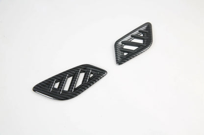 Inner Carbon Fiber Air Outlet Vent Cover Trim for Nissan Rogue (2021-2023)