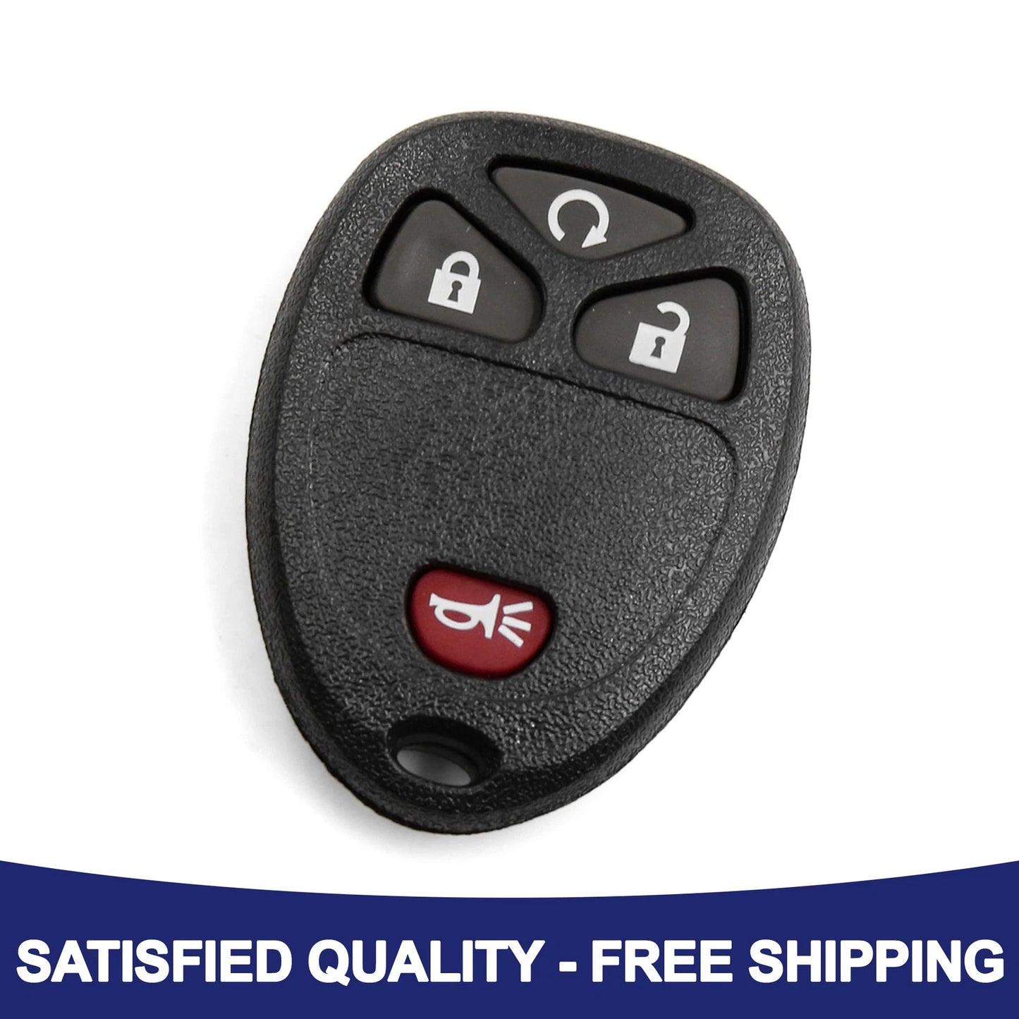 4-Key Button Key Fob Shell Case for Chevrolet HHR (2006-2011)