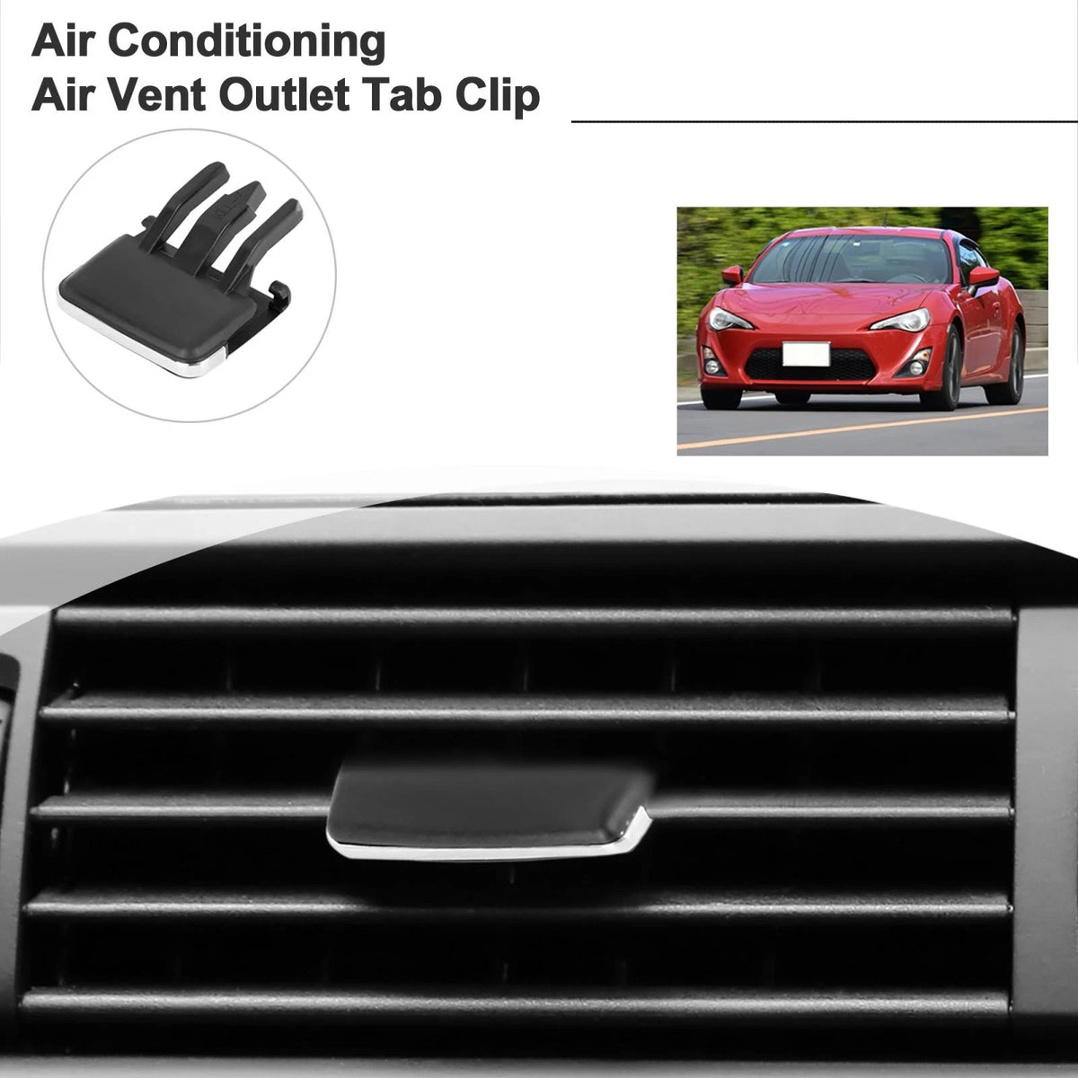 A/C Air Vent Outlet Tab Clip for Toyota Corolla (2007-2013)