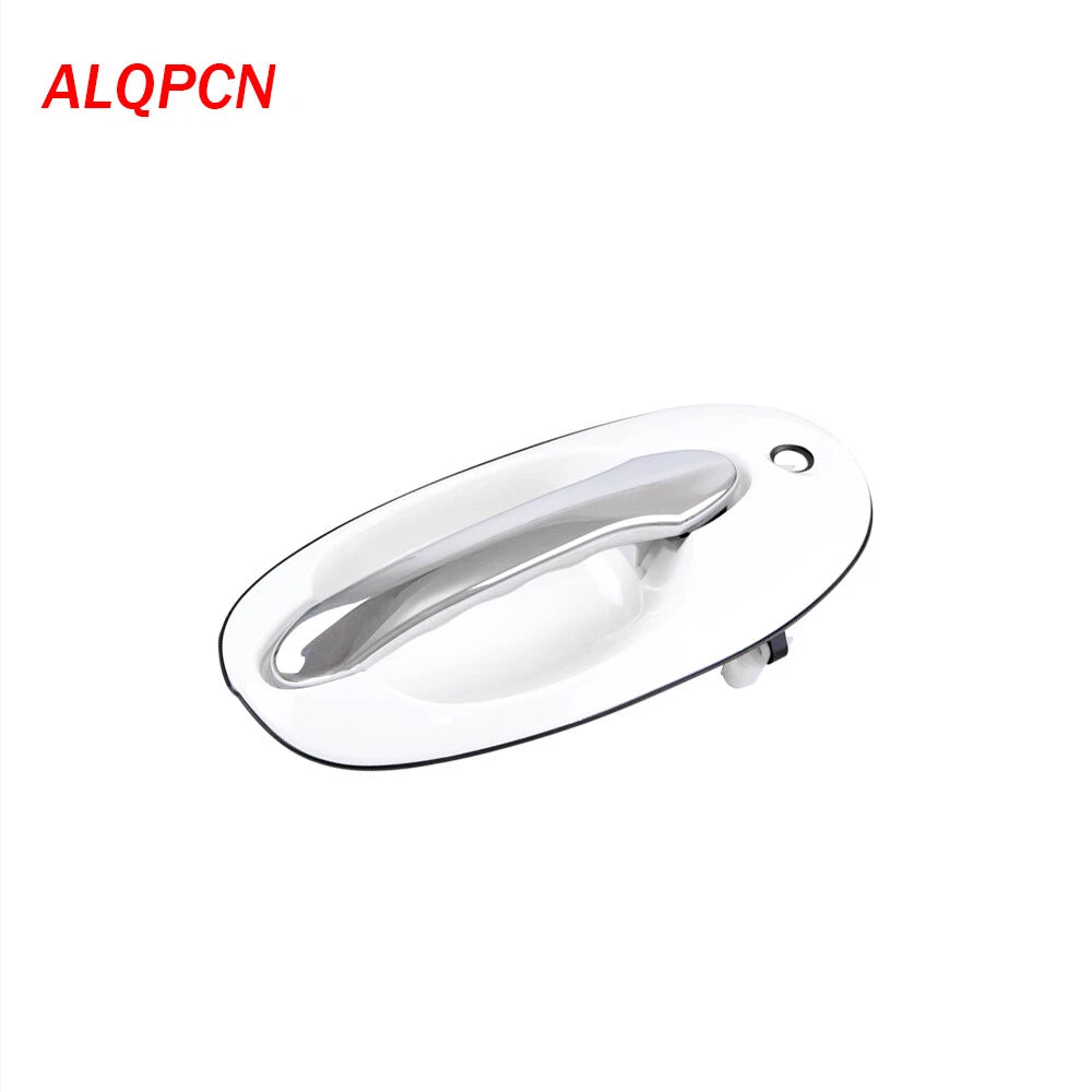 White Front Right Sliding Door Handle for Kia Carnival (1999-2005)