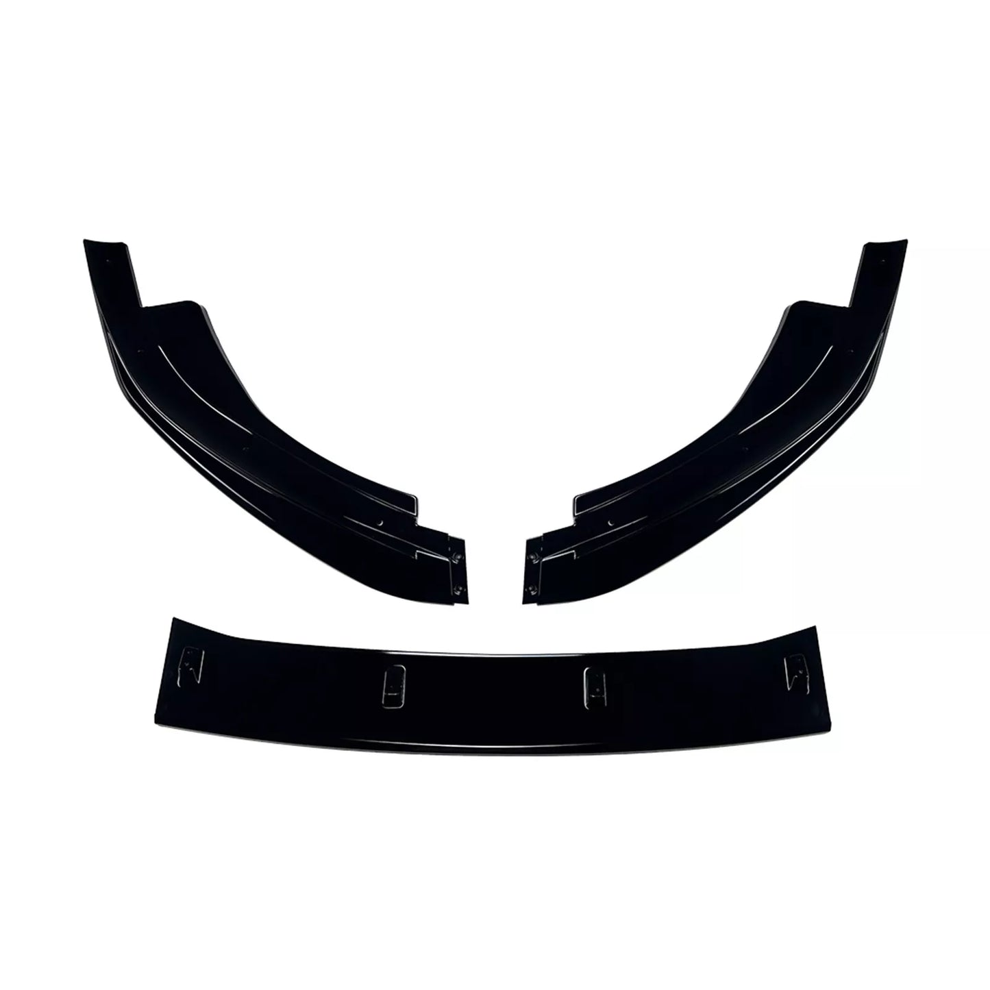 Front Bumper Spoiler Lip Splitter for VW Golf 6R MK6 (2010-2014)