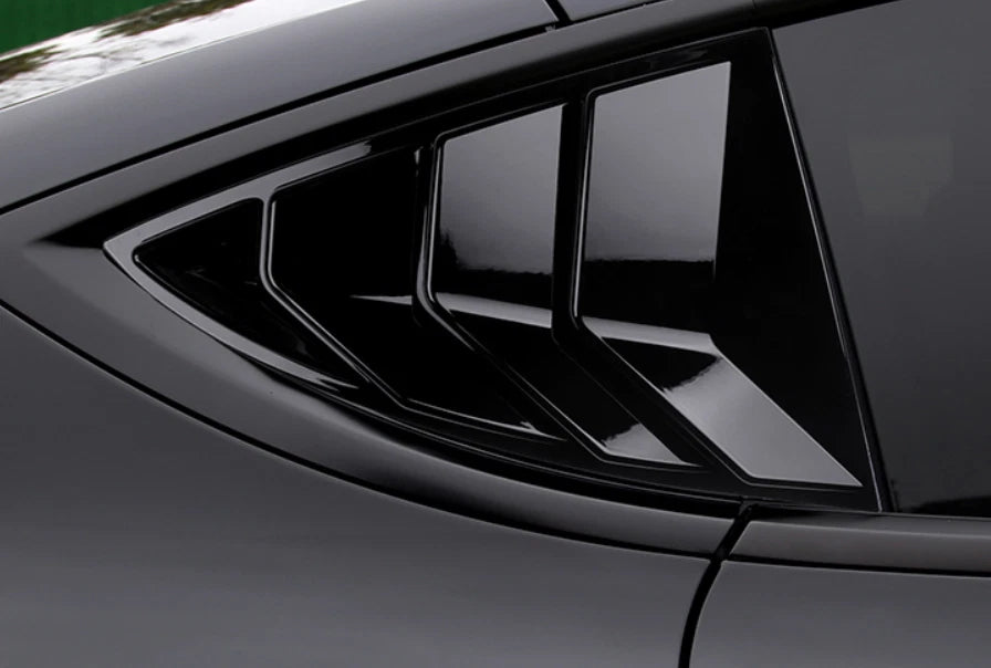 Rear Side Window Louver Shutter Cover for Tesla Model Y (2021-2023)