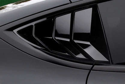 Rear Side Window Louver Shutter Cover for Tesla Model Y (2021-2023)