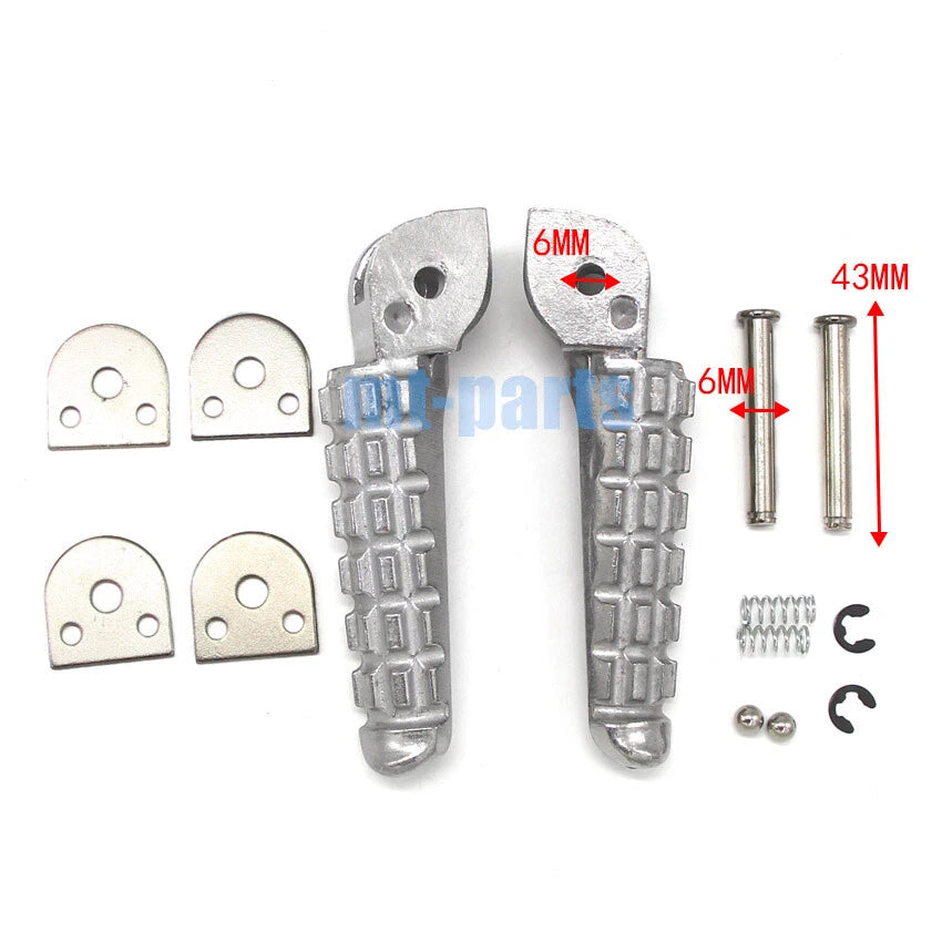 Rear Footrest Pegs for Ducati Hypermotard 796 (2010-2012)