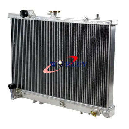 Rows Aluminum Radiator + Fan for Mitsubishi Triton (1996-2006)