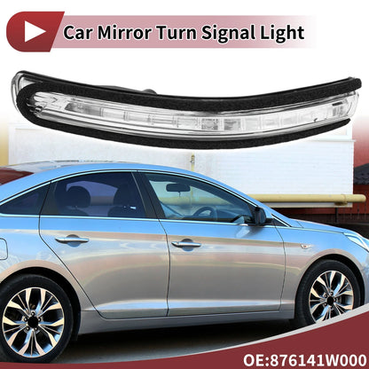 Left Mirror Turn Signal Light for KIA Rio 2012-2016 Black Clear