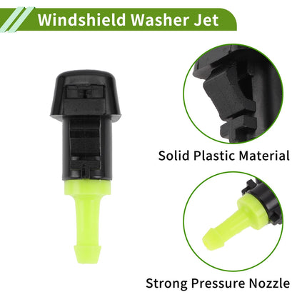 Windshield Washer Nozzle & Hose Connector for Subaru (2008-2014)