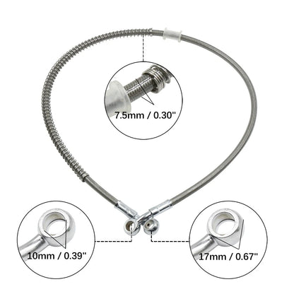 Oil Hose Line / 85cm / Stainless Steel Clutch Hydraulic for Motorcycle