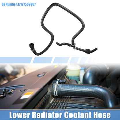Engine Coolant Hose for BMW X5 4.4L V8 (2004-2006) Rubber Black