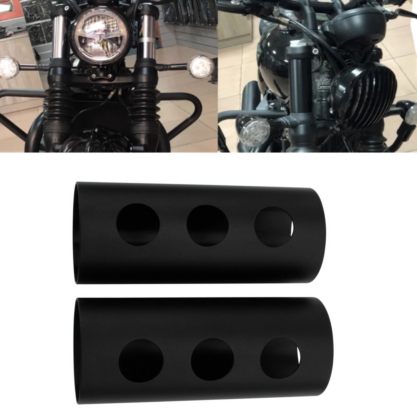 Front Shock Fork Guard for Triumph Bonneville Bobber (2016-2023)