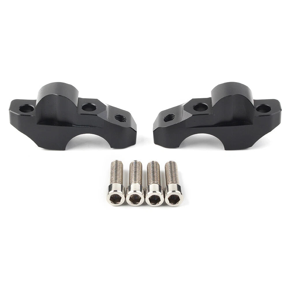 Black Handlebar Extension Risers for BMW S1000R (2014-2023)