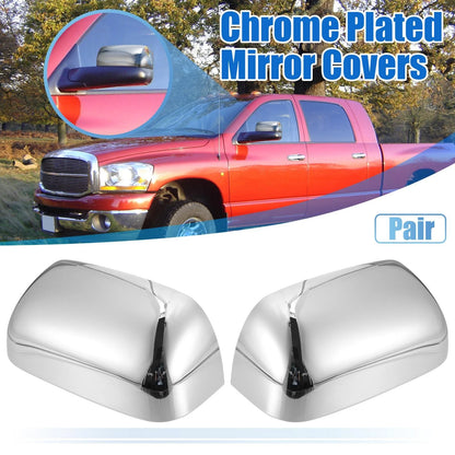 Chrome Mirror Cover Cap for Dodge Ram 3500/2500/1500 (2002-2008)