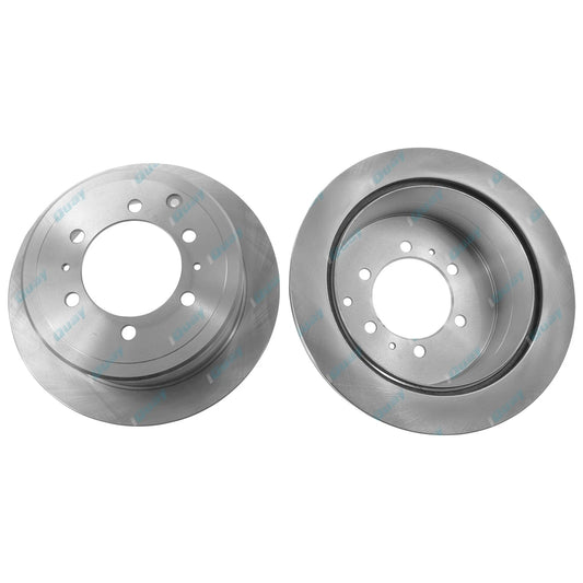 2 Rear Disc Brake Rotors for Toyota Landcruiser FZJ80 HDJ80 HZJ80 1992-1998